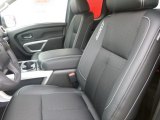 2018 Nissan Titan PRO-4X King Cab 4x4 Black Interior