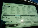 2018 Chevrolet Colorado ZR2 Crew Cab 4x4 Window Sticker