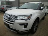 2018 White Platinum Ford Explorer Platinum 4WD #125861903