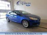 2018 Lightning Blue Ford Focus SE Sedan #125889685