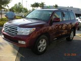 2008 Salsa Red Pearl Toyota Land Cruiser  #1253549