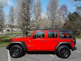2018 Firecracker Red Jeep Wrangler Unlimited Sport 4x4 #125889561