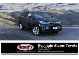 2018 Midnight Black Metallic Toyota Highlander Limited AWD #125902537