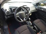 2018 Chevrolet Sonic LT Hatchback Jet Black Interior
