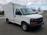 2018 Chevrolet Express Cutaway 3500 Moving Van Front 3/4 View