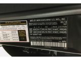 2018 GLS Color Code for Obsidian Black Metallic - Color Code: 197