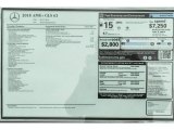 2018 Mercedes-Benz GLS 63 AMG 4Matic Window Sticker
