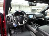 2018 Ford F150 SVT Raptor SuperCrew 4x4 Raptor Black Interior