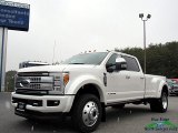 2018 Ford F450 Super Duty White Platinum