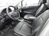 2018 Ford EcoSport Titanium 4WD Ebony Black Interior