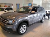 Platinum Gray Metallic Volkswagen Atlas in 2018