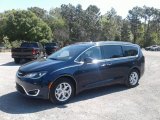 2018 Jazz Blue Pearl Chrysler Pacifica Touring Plus #126005119