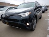 2018 Galactic Aqua Mica Toyota RAV4 Limited AWD #126005045