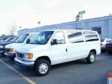 2007 Oxford White Ford E Series Van E350 Super Duty XLT Passenger #12592087