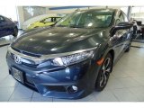 2018 Cosmic Blue Metallic Honda Civic Touring Sedan #126005103