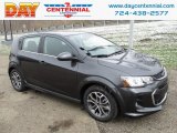 2018 Nightfall Gray Metallic Chevrolet Sonic LT Hatchback #126004905