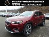 2019 Velvet Red Pearl Jeep Cherokee Limited 4x4 #126005005