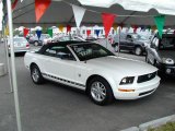 2009 Performance White Ford Mustang V6 Premium Convertible #12591992