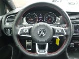 2017 Volkswagen Golf GTI 4-Door 2.0T S Steering Wheel