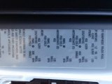 2018 Ram ProMaster 3500 Cutaway Utility Van Info Tag