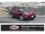 2018 Ruby Flare Pearl Toyota RAV4 Limited AWD #126028750