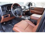 2018 Toyota Sequoia Platinum 4x4 Red Rock/Black Interior