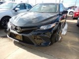2018 Midnight Black Metallic Toyota Camry SE #126059015