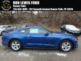 2018 Lightning Blue Ford Mustang EcoBoost Fastback #126058834