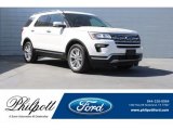2018 White Platinum Ford Explorer Limited #126083108