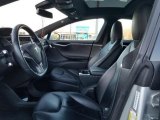 2015 Tesla Model S 85D Black Interior