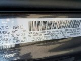 2019 Cherokee Color Code for Granite Crystal Metallic - Color Code: PAU