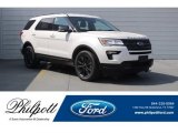 2018 White Platinum Ford Explorer XLT #126117231