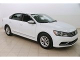 2016 Pure White Volkswagen Passat S Sedan #126140485