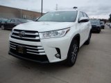 2018 Blizzard White Pearl Toyota Highlander XLE AWD #126140543