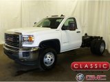 2018 Summit White GMC Sierra 3500HD Regular Cab 4x4 Chassis #126166372