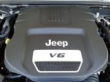 2018 Jeep Wrangler Unlimited Willys Wheeler Edition 4x4 3.6 Liter DOHC 24-Valve VVT V6 Engine