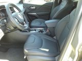 2019 Jeep Cherokee Limited Black Interior