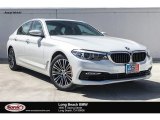 2018 Mineral White Metallic BMW 5 Series 530i Sedan #126184296
