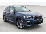 Phytonic Blue Metallic BMW X3 in 2018