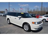 White Suede Clearcoat Ford Flex in 2009
