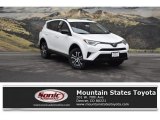 2018 Super White Toyota RAV4 LE #126216331