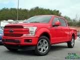 2018 Race Red Ford F150 Lariat SuperCrew 4x4 #126216319