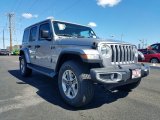 2018 Billet Silver Metallic Jeep Wrangler Unlimited Sahara 4x4 #126216370