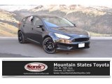 2015 Tuxedo Black Metallic Ford Focus SE Hatchback #126216343