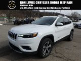 2019 Bright White Jeep Cherokee Limited 4x4 #126216500