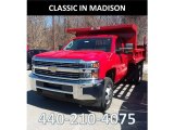 2017 Red Hot Chevrolet Silverado 3500HD Work Truck Regular Cab 4x4 #126231753