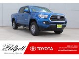 2018 Toyota Tacoma Blazing Blue Pearl