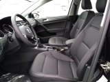 2018 Volkswagen Golf SE Titan Black Interior
