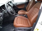 2018 Volkswagen Golf Alltrack SEL 4Motion Marrakesh Brown Interior