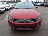 2018 Fortana Red Metallic Volkswagen Passat SE #126247989